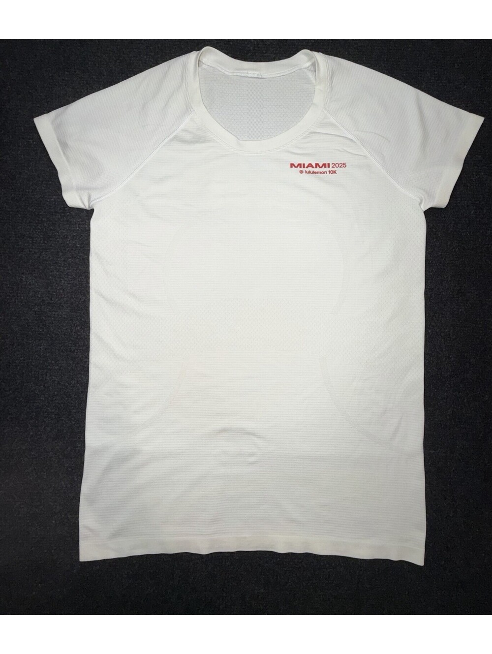 Lululemon Swiftly Tech Short Sleeve Shirt Miami2025 10K White